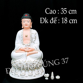 Mua TƯỢNG PHẬT A DI ĐÀ MEN SỨ CAO CẤP