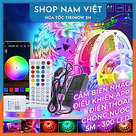 Mua Dây Led Trang Trí NAVIVU 16 Triệu Màu Cảm Biến Nhạc  Chống Nước  Kết Nối Bluetooth Trang Trí Nhà Cửa