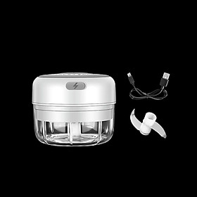 Mua Máy xay tỏi ớt cầm tay mini đa năng   dụng cụ xay tỏi ớt đồ ăn dặm cho bé có cổng sạc USB tiện lợi 100ml   250ml