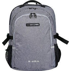 Balo Simplecarry K-City M Grey 0022412 (44 x 28 cm) - Xám