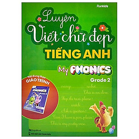 Hình ảnh Luyện Viết Chữ Đẹp Tiếng Anh - My Phonics Grade 2