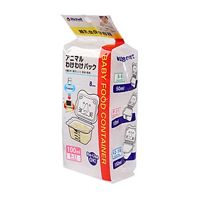 Bộ chia thức ăn Richell RC98107 100ml 8 chiếc