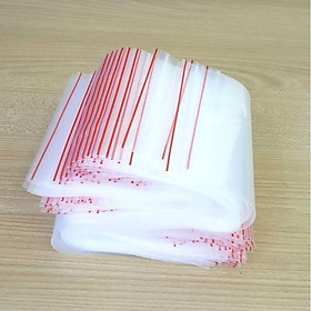 Mua 100gr túi zip chỉ đỏ