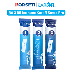 Bộ lõi lọc nước 123 SMAX Pro Karofi - Hàng chính hãng - Ứng dụng công nghệ Smax Pro hoàn toàn mới