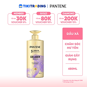 Dầu Xả Siêu Dưỡng PANTENE Miracles 480ml