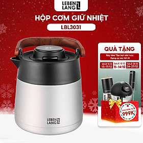 Mua Bình pha trà giữ nhiệt inox 304 có lõi lọc trà Lebenlang LBL3031  dung tích 1000ml - hàng chính hãng
