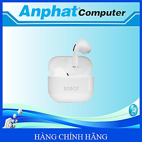 Mua Tai nghe Bluetooth ROBOT Airbuds T50S (White) - Hàng Chính Hãng