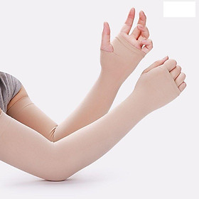 Găng tay chống nắng xỏ ngón và không có xỏ ngón Đựng trong túi Zip nhẫn