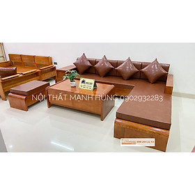 Mua Bộ bàn ghế sofa gỗ sồi 2.8m x2m