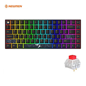 Mua Bàn phím cơ không dây Dual Mode Newmen GM840 Pro (Tiên Hạc -Trăng & Mây) - Hàng chính hãng