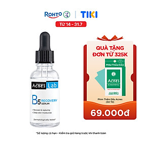 Serum dưỡng ẩm chuyên sâu, làm dịu da Acnes Lab B5 Recovery Serum 25ml