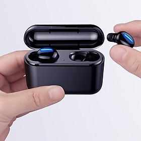Tai Nghe Bluetooth 5.0 Tai nghe Không Dây chống nước Bluetooth Wireless Earbuds Q32 - Hàng Nhập Khẩu