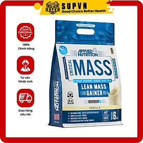 Critical Mass (40Serving) 6Kg - Sữa Dinh Dưỡng Tăng Cân Nhanh Cao Cấp Cho Người Gầy