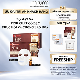 Bộ mặt nạ Tinh Chất phục hồi và chống lão hoá, dưỡng ẩm sâu, cải thiện nếp nhăn, tăng độ đàn hồi SH09