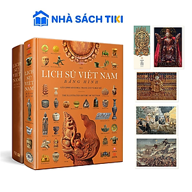 Sách Lịch sử Việt Nam bằng hình - Gần 2000 minh họa tranh ảnh và bản đồ