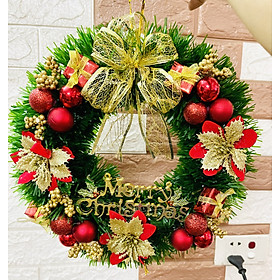 Vòng Nguyệt quế trang trí NOEL kích thước 38cm