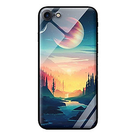 Ốp kính cường lực cho iPhone 8 Dòng Suối - Hàng chính hãng