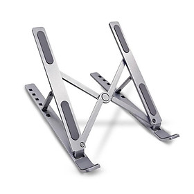 Mua Giá đỡ dành cho laptop  ipad làm bằng hợp kim nhôm  đế tản nhiệt laptop có mút đỡ silicon