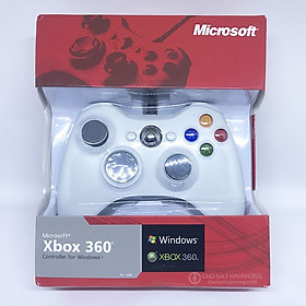 Mua Tay cầm Xbox 360 Controller for Windows pc  xbox  laptop...Cổng USB 2.0 Cắm là nhận không cần cài đặt