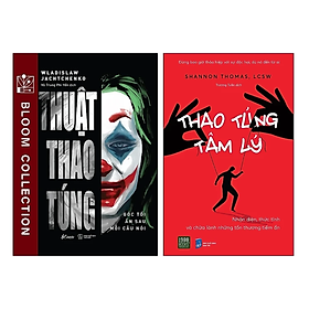 Combo 2 Cuốn Sách Tâm Lý Học: Thuật Thao Túng - Góc Tối Ẩn Sau Mỗi Câu Nói + Thao Túng Tâm Lý 