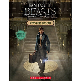 Harry Potter: Fantastic Beasts And Where To Find Them (Paperback) Poster Book (Sinh vật huyền bí và nơi ra chúng) (English Book)