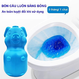 Mua Chai thả bồn cầu hình heo- hình gấu