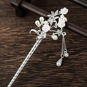 >> BÁO GIÁ TRÂM BẠC HÌNH BẠCH LIÊN HOA | Shopee Lazada Sendo Tiki mới nhất 58 Trâm bạc hoa mai trắng đính đá thiết kế tinh tế sang trọng cosplay phong cách cổ trang tặng ảnh Vcone