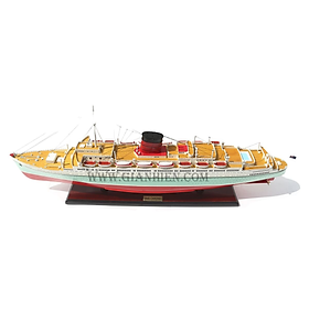 Thuyền gỗ trang trí RMS CARONIA