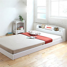 GIƯỜNG NGỦ CAO CẤP HMR LÕI XANH CHỐNG ẨM OHAHA JAPANESE STYLE - WHITE BED