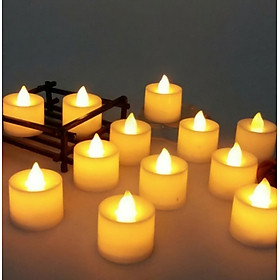 Mua Nến điện tử LED mini decor  trang trí nhà cửa  giáng sinh (có kèm sẵn pin)