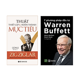 Combo 2 cuốn Kinh Doanh: Goals - Thuật Thiết Lập & Hoàn Thành Mục Tiêu + 7 Phương Pháp Đầu Tư Warren Buffet