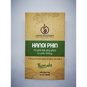 BÁO GIÁ Cà Phê Roastery | Shopee Lazada Sendo Tiki mới nhất 66 Cà phê bột rang mộc dùng cho pha phin truyền thống Lung Roastery, hương vị thơm nhẹ. Hộp 250g