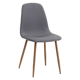 Mua Ghế Bàn Ăn Jonstrup Bọc Vải Xám JYSK Basic (43 x 84 x 53 cm) - Màu Sồi