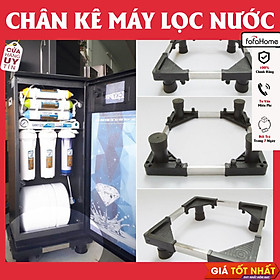 Chân Kê Tủ Lạnh, Kệ Máy Giặt, Kệ Máy Lọc Nước Đa Năng Chất Liệu Inox 304 Chống Rỉ Cao Cấp, Bọc Nhựa Chống Trơn Trượt