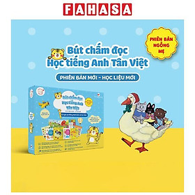 Bút Chấm Đọc-Học Tiếng Anh Tân Việt - Cô Gia Sư Tiếng Anh Bản Xứ Tại Nhà - Phiên Bản Ngỗng Mẹ (Dành Cho Trẻ Từ 0 Đến 6 Tuổi)