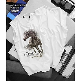 Áo tank top TTN01, đủ 7 size từ S đến 4XL, áo ba lỗ cotton đẹp, form slimfit- Thời Trang Waoo
