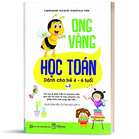 Sách Ong Vàng Học Toán Dành Cho Trẻ 4 – 6 Tuổi (Tập 2) - TKBooks 