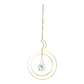 Moon  Catcher Crystal  Ornament Hanging