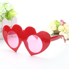 Fashion Red Heart Sunglasses Glasses Wedding Birthday Party Gift Favor