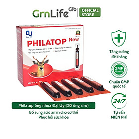 Philatop New Đại Uy ống nhựa (hộp 20 ống)