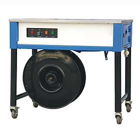 Máy đai thùng carton bán tự động, sử dụng dây đai nhựa - Bảo hành 12 tháng (KZB-A)