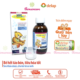 Isilax Bimbi - Hỗ trợ giảm táo bón cho bé, giúp nhuận tràng, tiêu hóa tốt