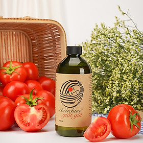 Nước Giặt Hữu Cơ CÔ CÀ CHUA 500ml Sạch Quần Áo, Phù Hợp Giặt Tay, Giặt Máy Cửa Trên Cửa Trước, Đồ Lót, Thành Phần Thiên Nhiên An Toàn Cho Bé Và Da Tay