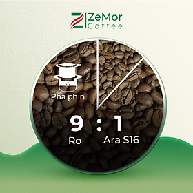 Cà phê ZeMor Coffee Mix theo Tỉ lệ Thơm Ngon - Giá Tốt Lựa Chọn Hàng Đầu Cho Quán