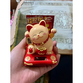 Mua Mèo Thần Tài Maneki Neko  vẫy tay chiêu tài lộc 8cm bằng Nhựa - mẫu giao ngẫu nhiên