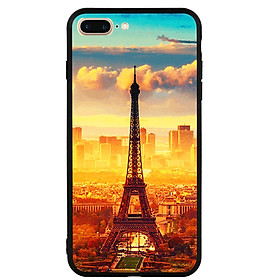 Ốp lưng viền TPU cao cấp cho Iphone 7 Plus - Paris 01