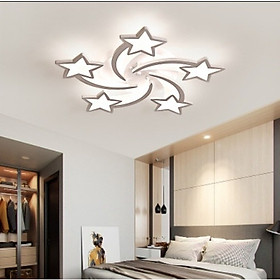 Mua Đèn ốp trần  mâm áp trần mica 3 chế độ sáng  hình ngôi sao 5 cánh