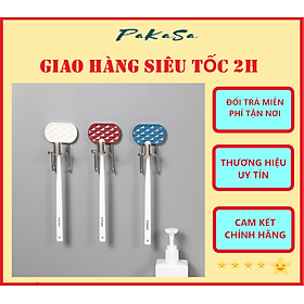 Giá Đỡ Bàn Chải Và Cốc Dán Tường Bằng Thép Không Gỉ Hàng Cao Cấp PaKaSa - Chính Hãng