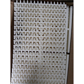 Mua 10 mét thanh tràn bề ngang 30cm dày 2.9cm  loại răng cưa hình kiểu như sóng biển  đan xen chắc chắn chât nhựa Tốt ABS dùng để thu nước rãnh  ngăn rác  trang trí cho Bể bơi........