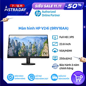 Mua Màn hình máy tính HP V24i 9RV16AA - 23.8 inch/ Full HD (1920x1080)/ VGA/ HDMI/ LED/ IPS/ Đen - Hàng Chính Hãng - Bảo hành 36 tháng